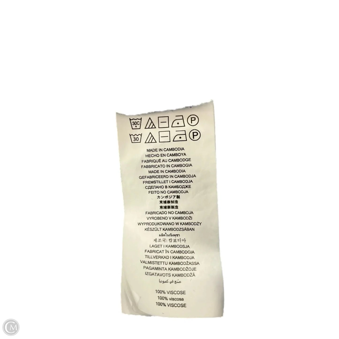 Top 3/4 Sleeve By Michael By Michael Kors In Floral Print, Size: Xl