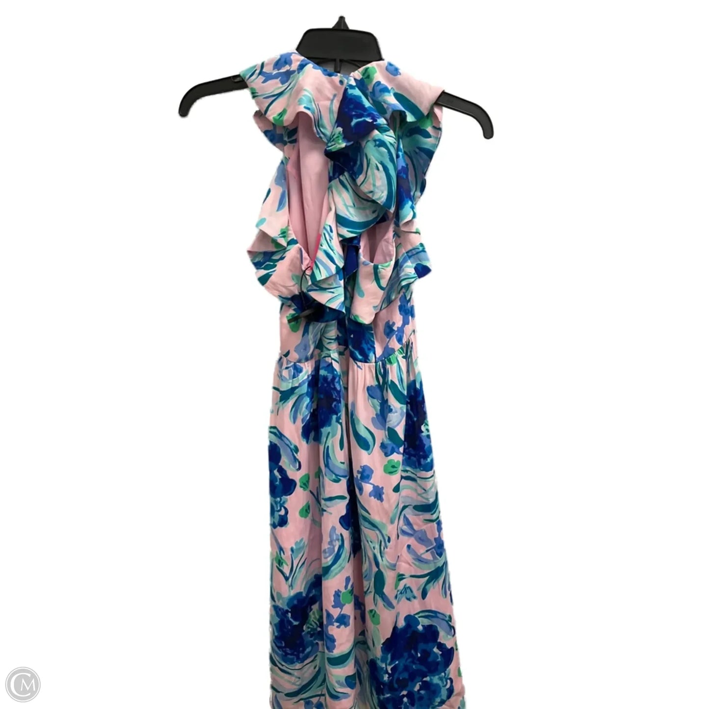 Dress Designer By Lilly Pulitzer In Blue & Pink, Size: 0