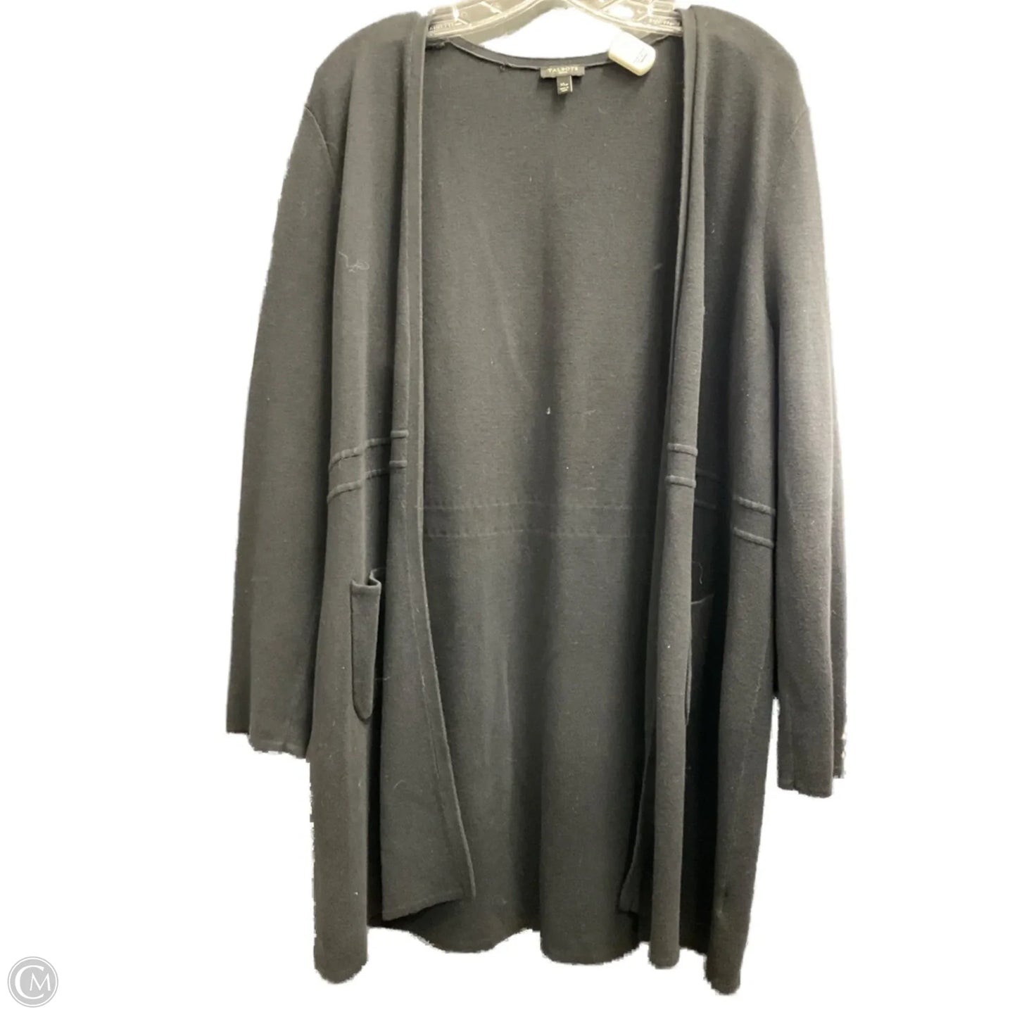Cardigan By Talbots In Black, Size: Xlp