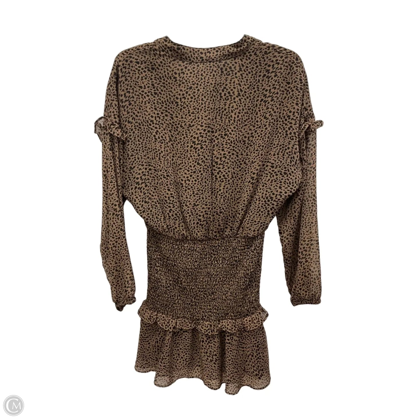 Dress Casual Short By Aqua In Animal Print, Size: Xs