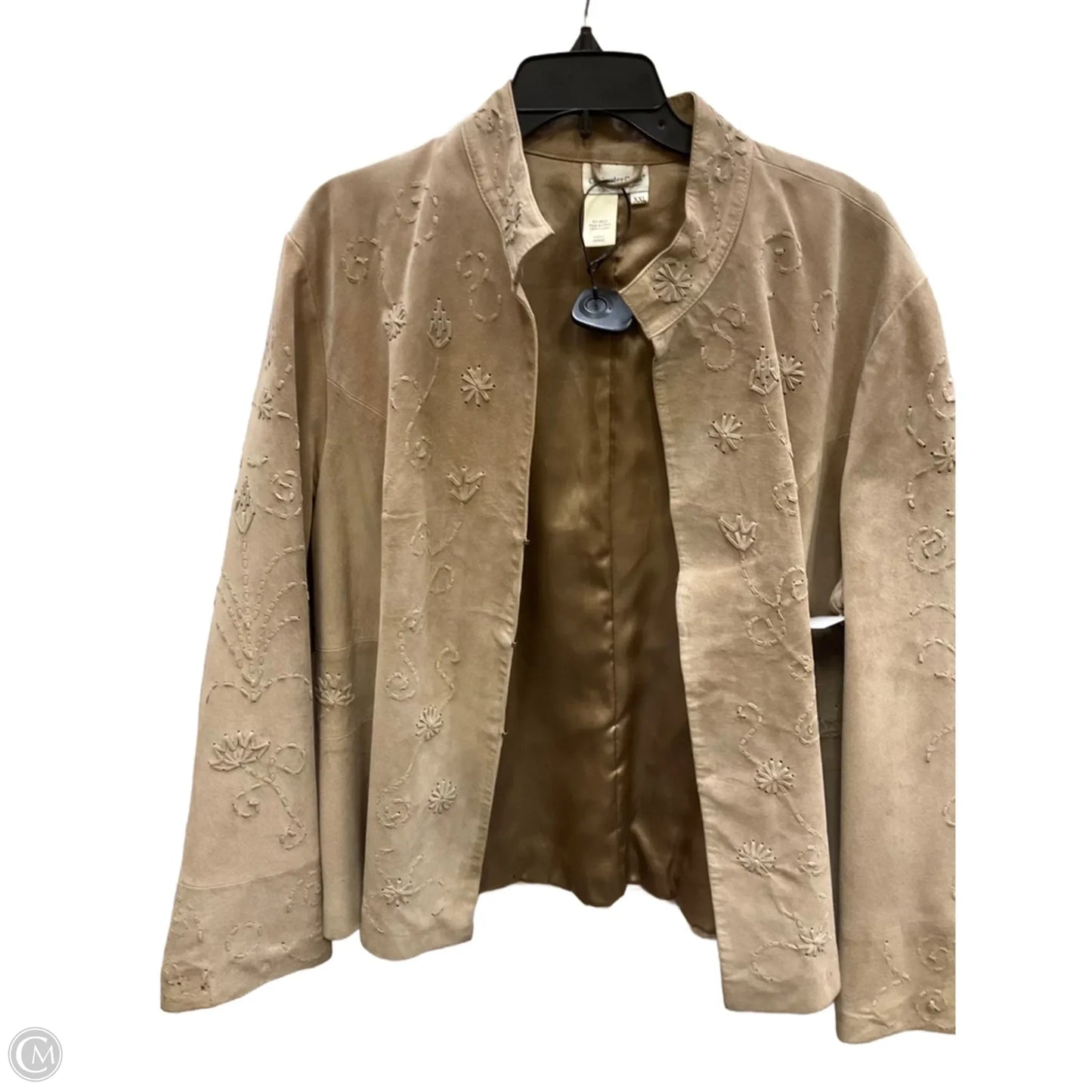 Jacket Other By Coldwater Creek In Tan, Size: Xxl
