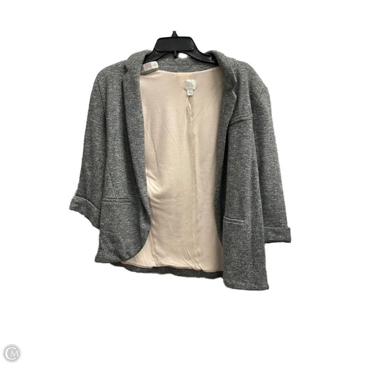 Blazer By Lc Lauren Conrad In Grey & Pink, Size: 12