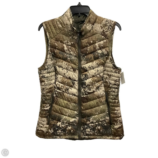 Vest Puffer & Quilted By Cmb In Camouflage Print, Size: S