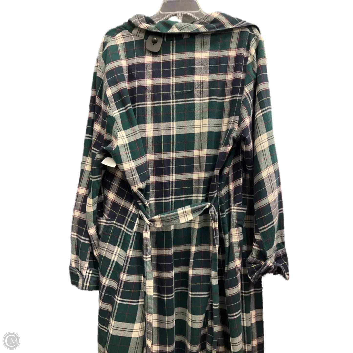 Robe By Lauren By Ralph Lauren In Plaid Pattern, Size: L