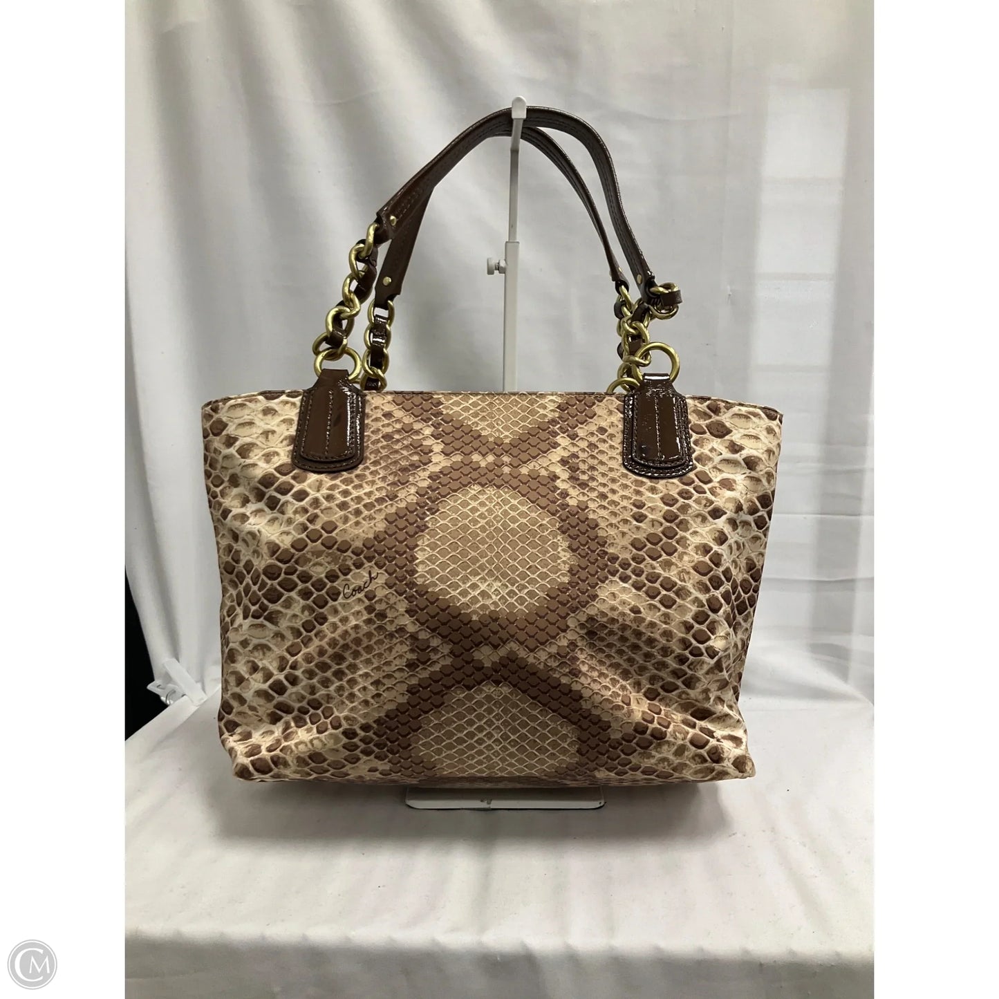 Handbag Designer By Coach, Size: Large