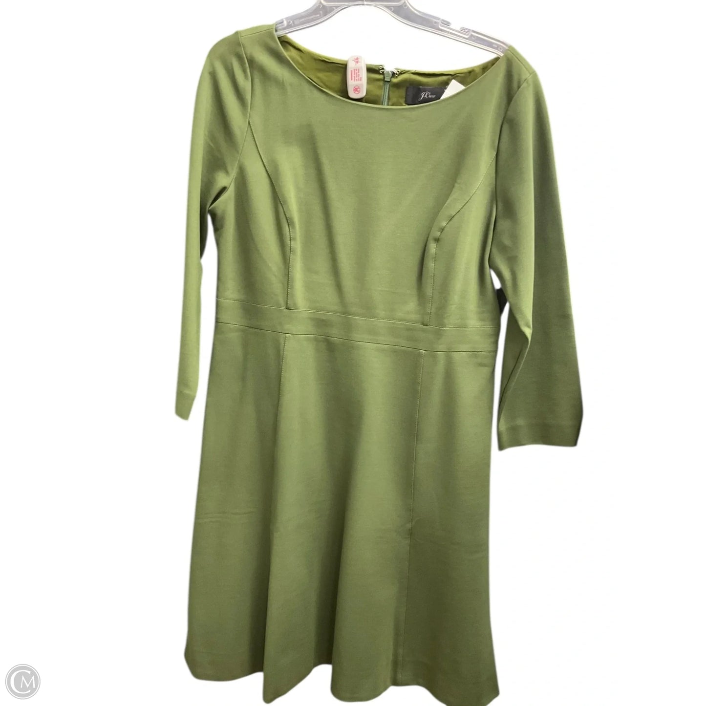 Dress Work By J. Crew In Green, Size: 14