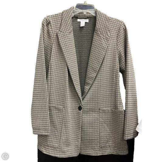 Blazer By H&m In Black & Brown, Size: 10