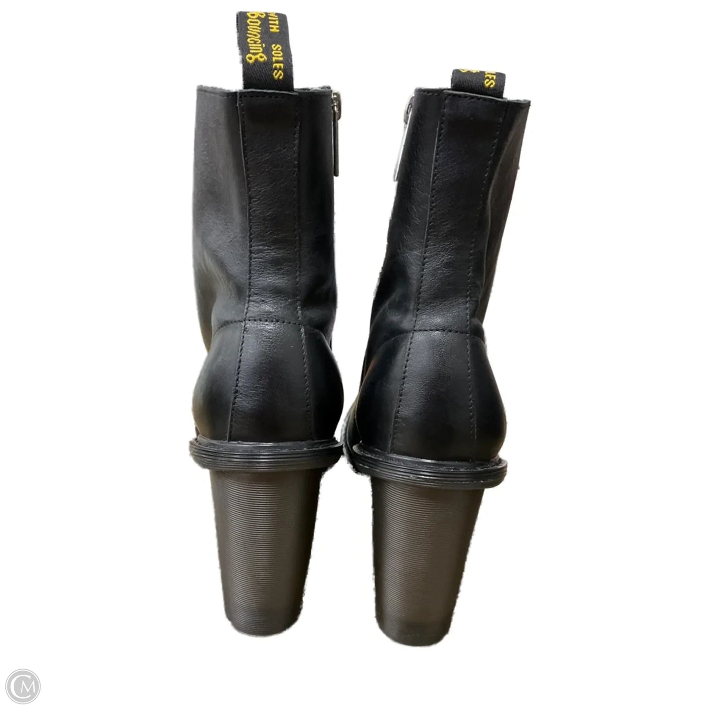 Boots Mid-calf Heels By Dr Martens In Black, Size: 11