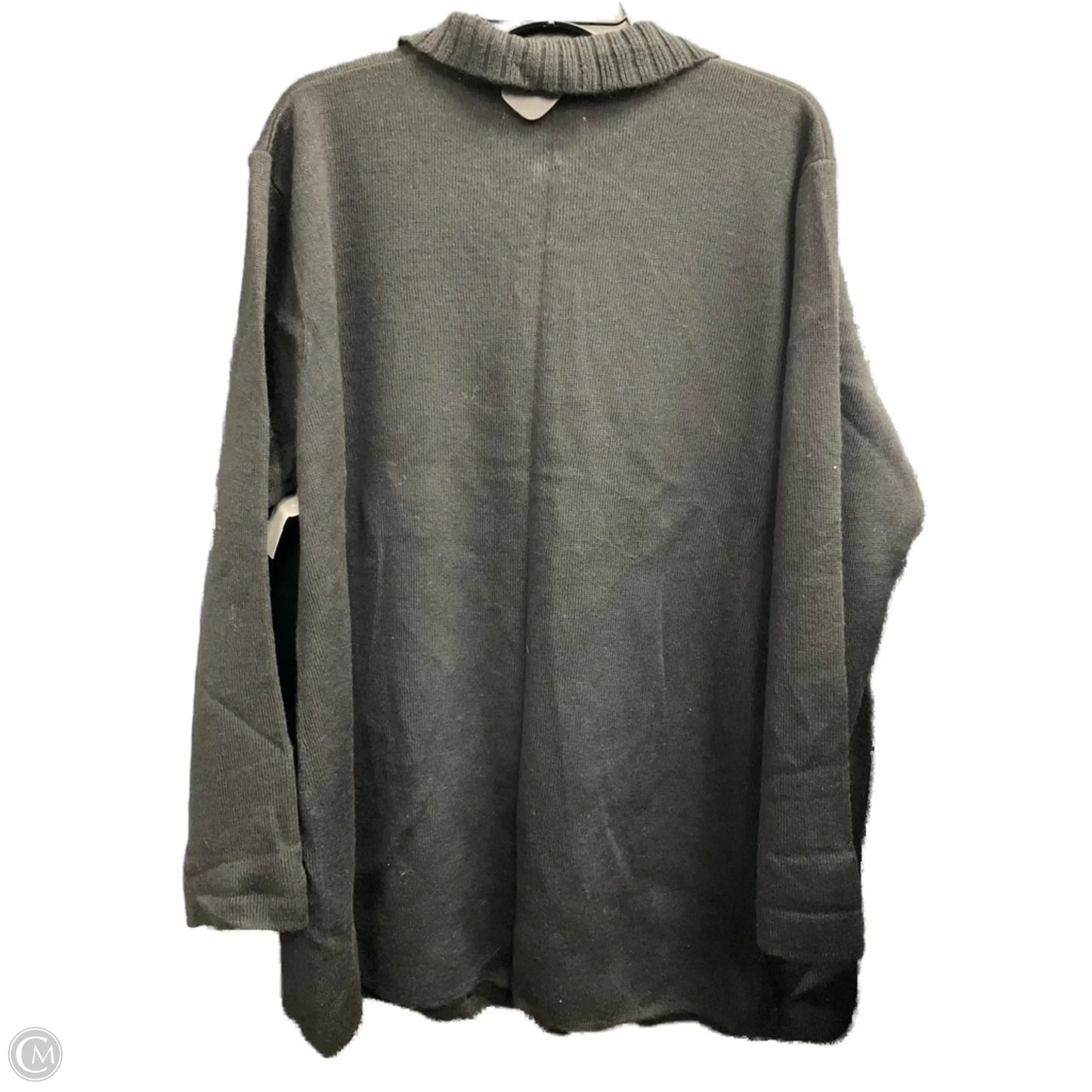 Jacket Shirt By Dana Buchman In Black, Size: 3x