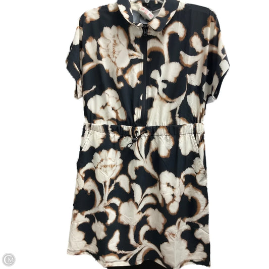 Athletic Dress By Talbots In Black & Cream, Size: Mp