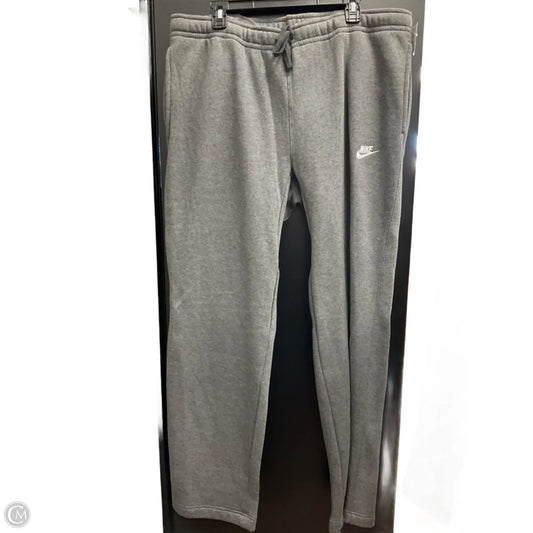 Athletic Pants By Nike Apparel In Grey, Size: Xxl