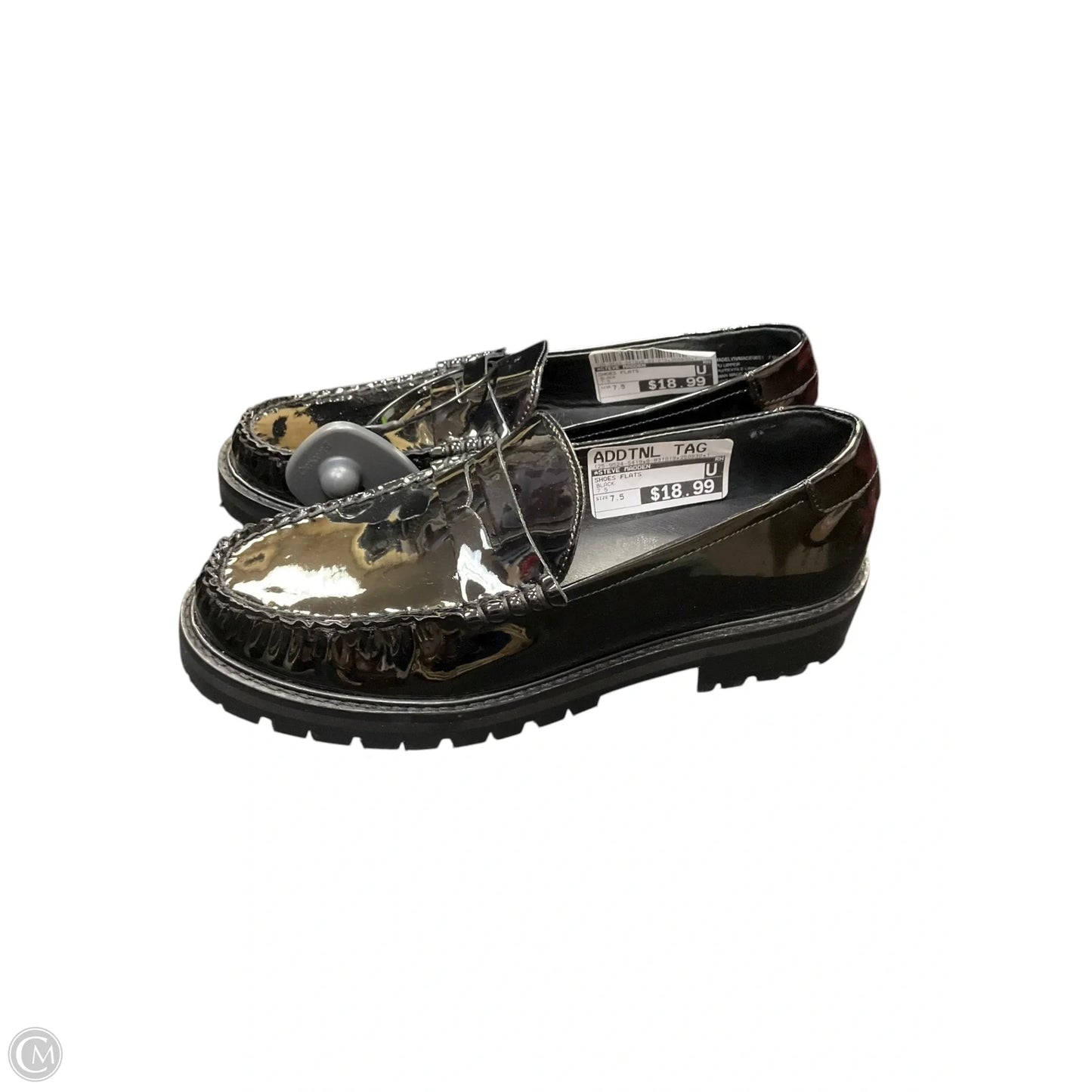 Shoes Flats By Steve Madden In Black, Size: 7.5