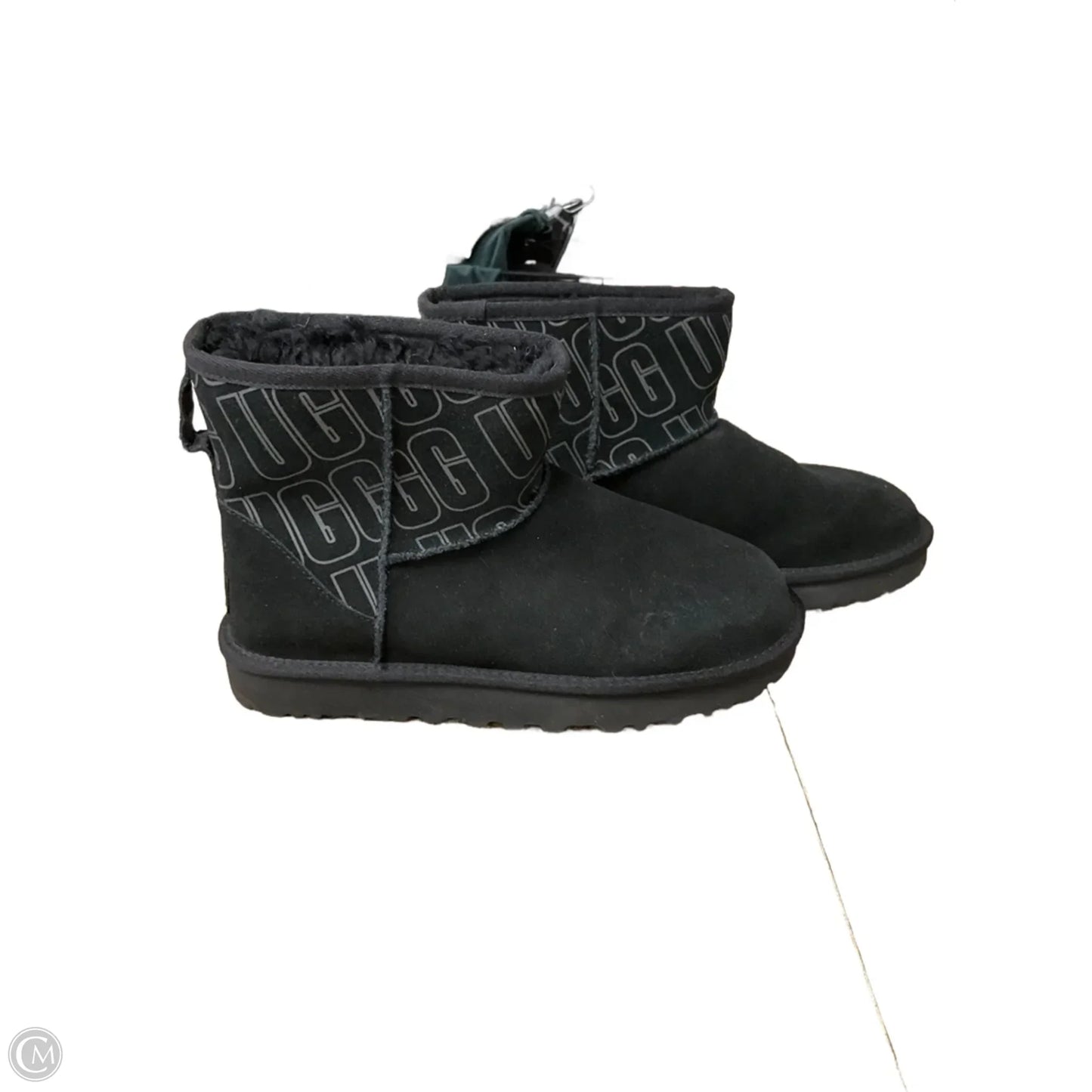Boots Designer By Ugg In Black, Size: 8