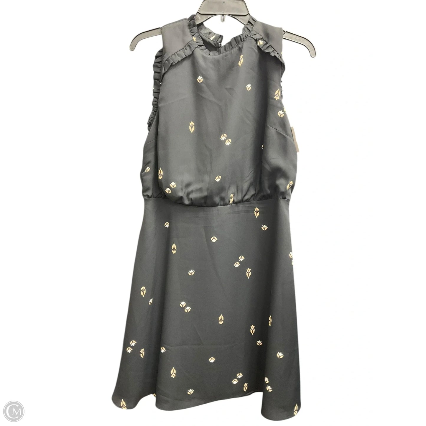 Dress Casual Midi By Ann Taylor In Floral Print, Size: 8