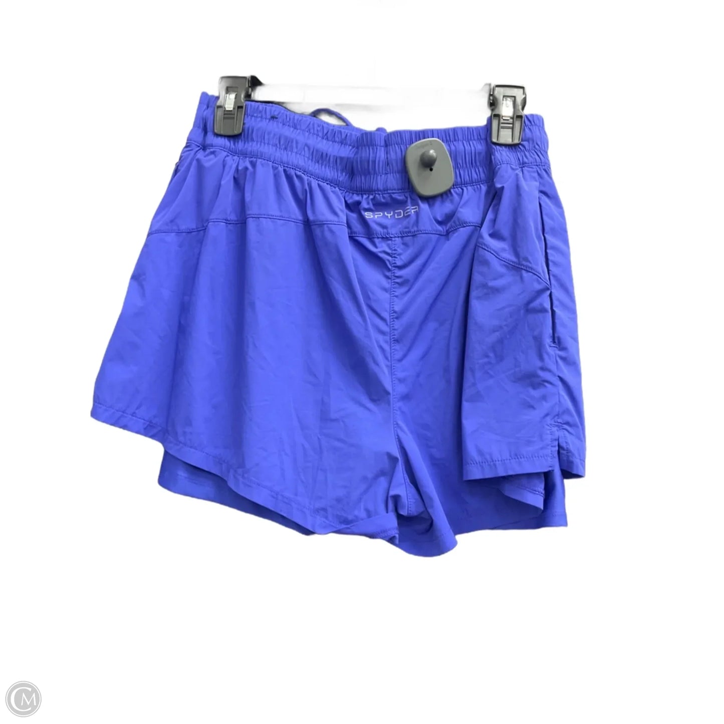 Athletic Shorts By Spyder In Purple, Size: L