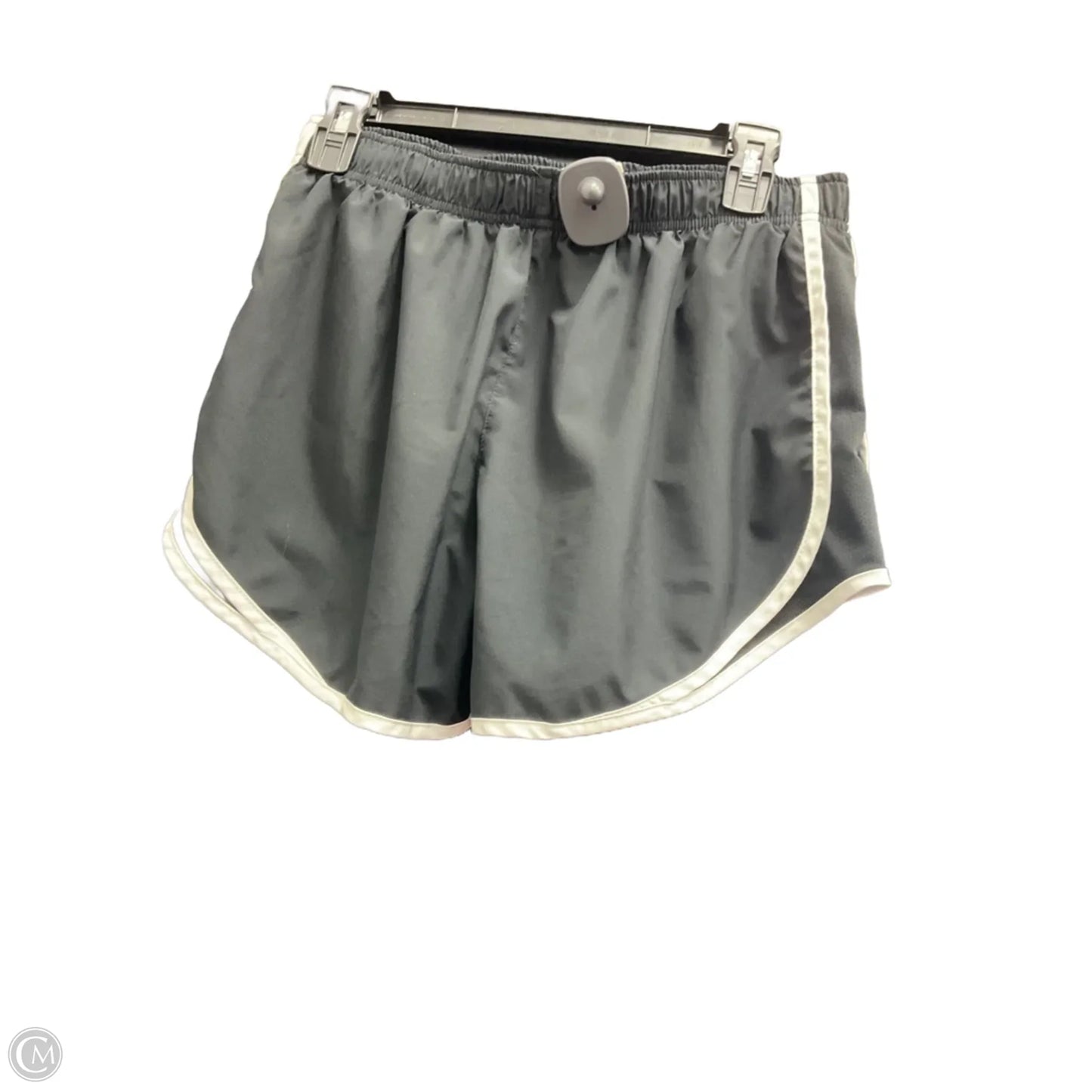 Athletic Shorts By Nike Apparel In Black & White, Size: L