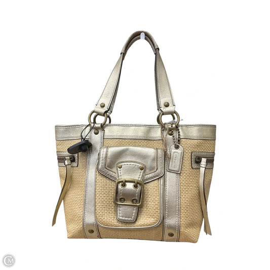 Handbag Designer By Coach, Size: Medium