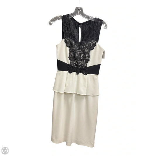 Dress Work By Antonio Melani In Black & White, Size: 2