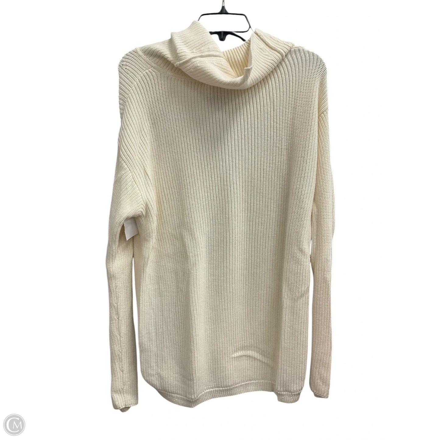 Sweater By Talbots In Cream, Size: M