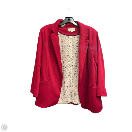 Blazer By Skies Are Blue In Red, Size: L
