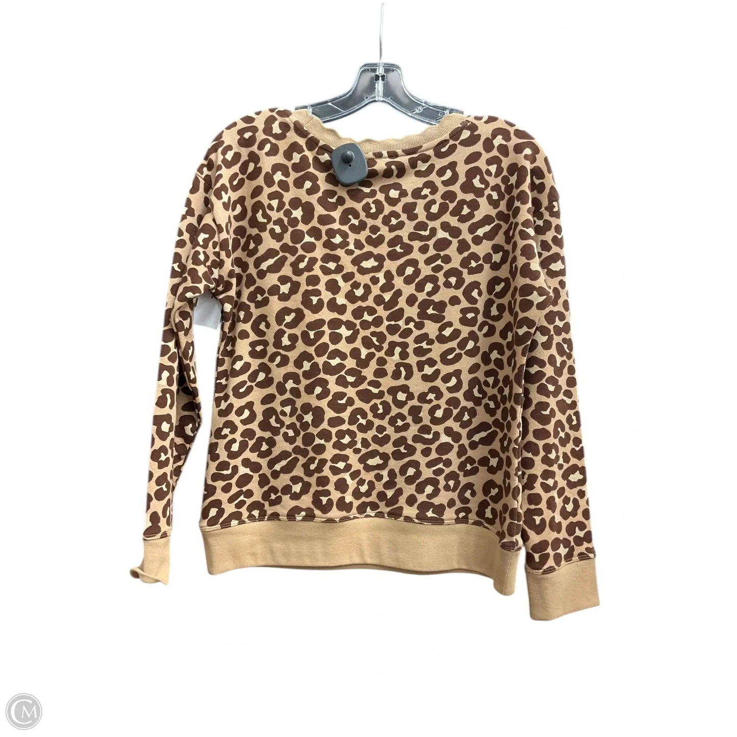 Top Long Sleeve By Talbots In Animal Print, Size: Xs