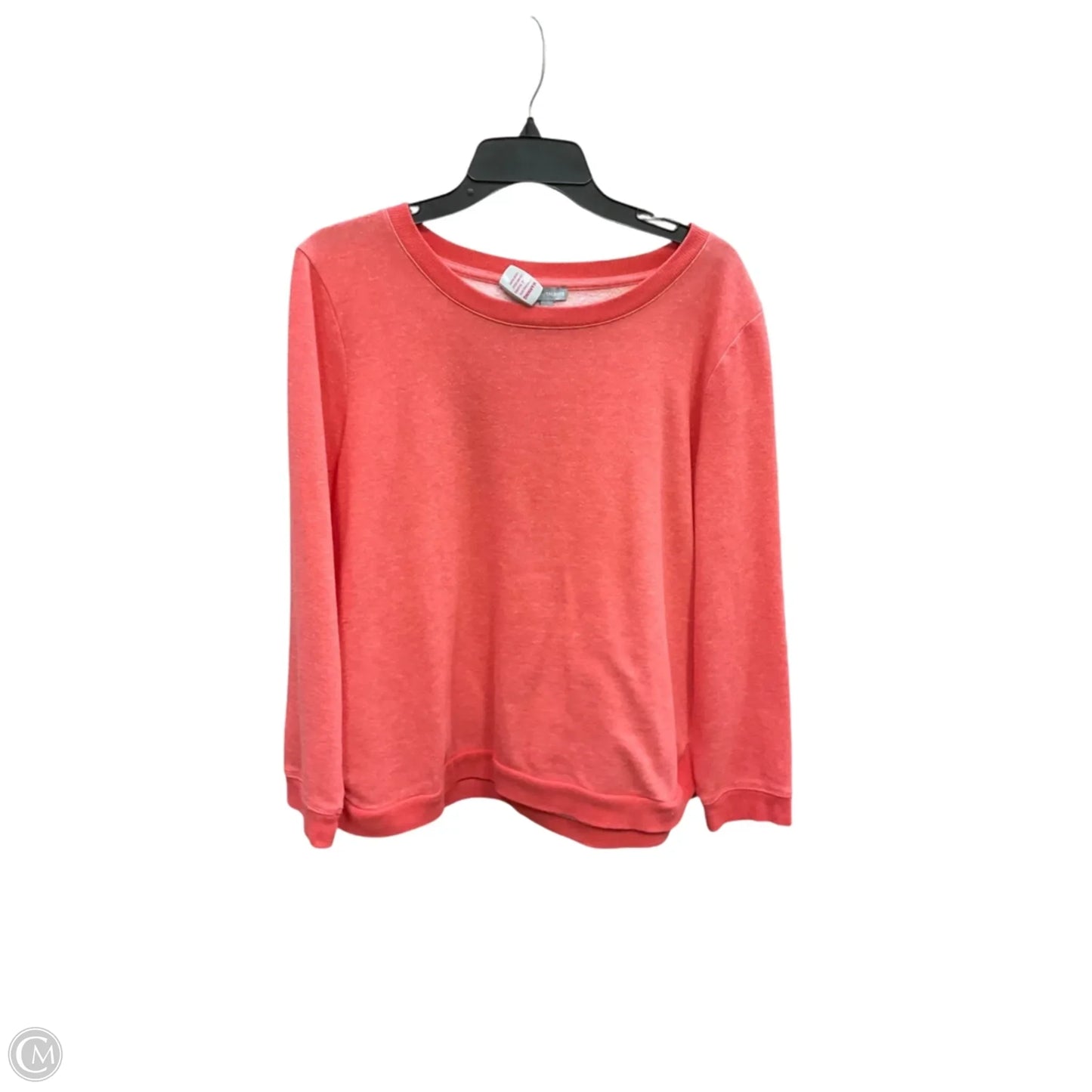 Sweatshirt Crewneck By Talbots In Coral, Size: Xlp