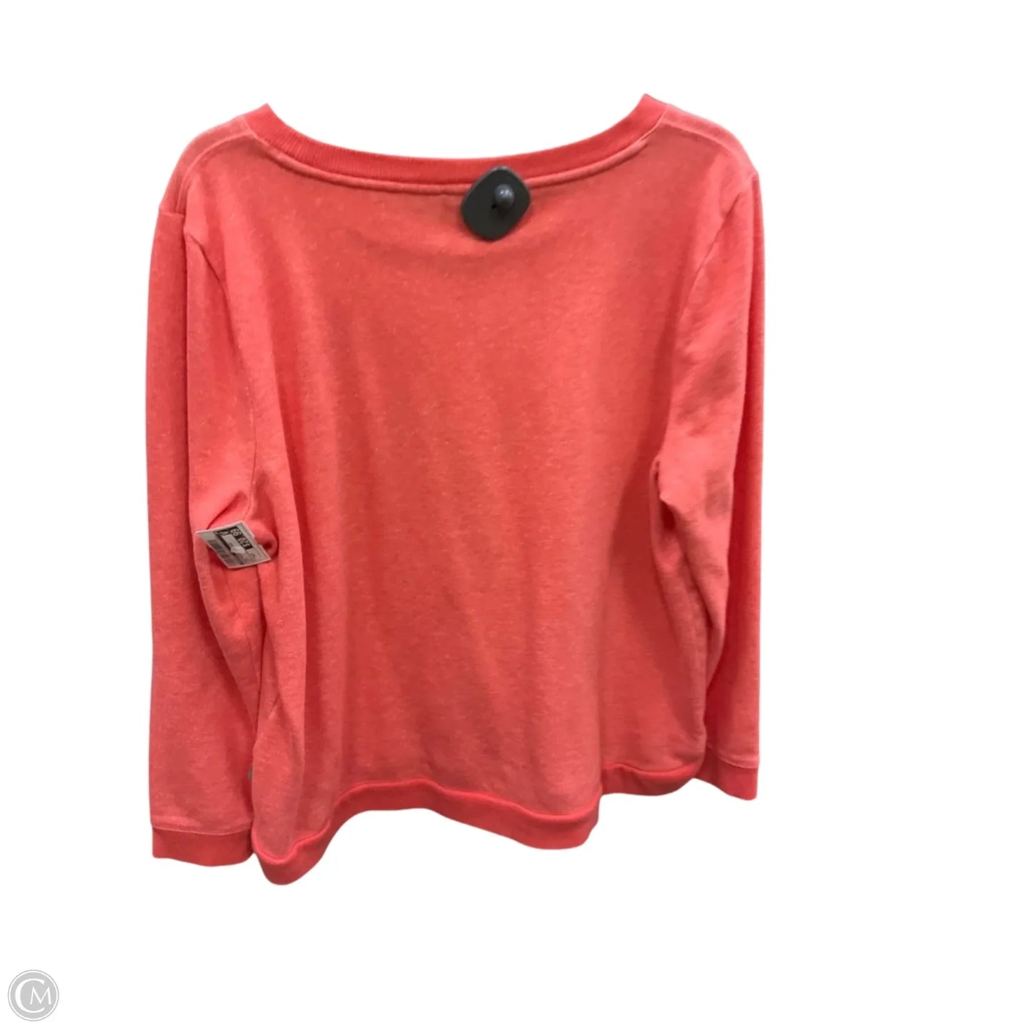 Sweatshirt Crewneck By Talbots In Coral, Size: Xlp