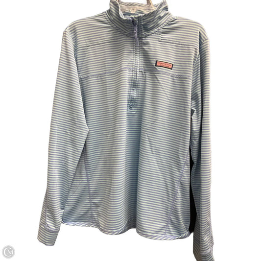 Top Long Sleeve By Vineyard Vines In Striped Pattern, Size: Xl