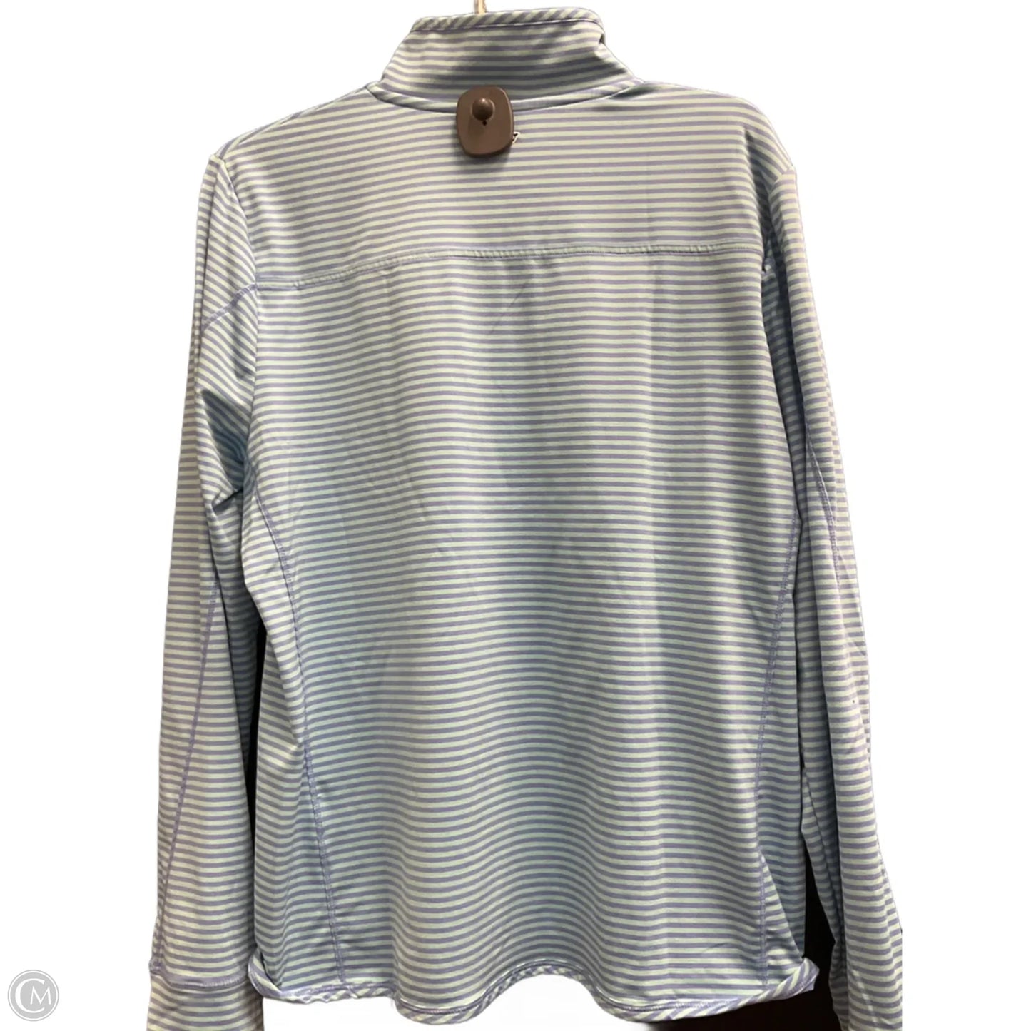 Top Long Sleeve By Vineyard Vines In Striped Pattern, Size: Xl