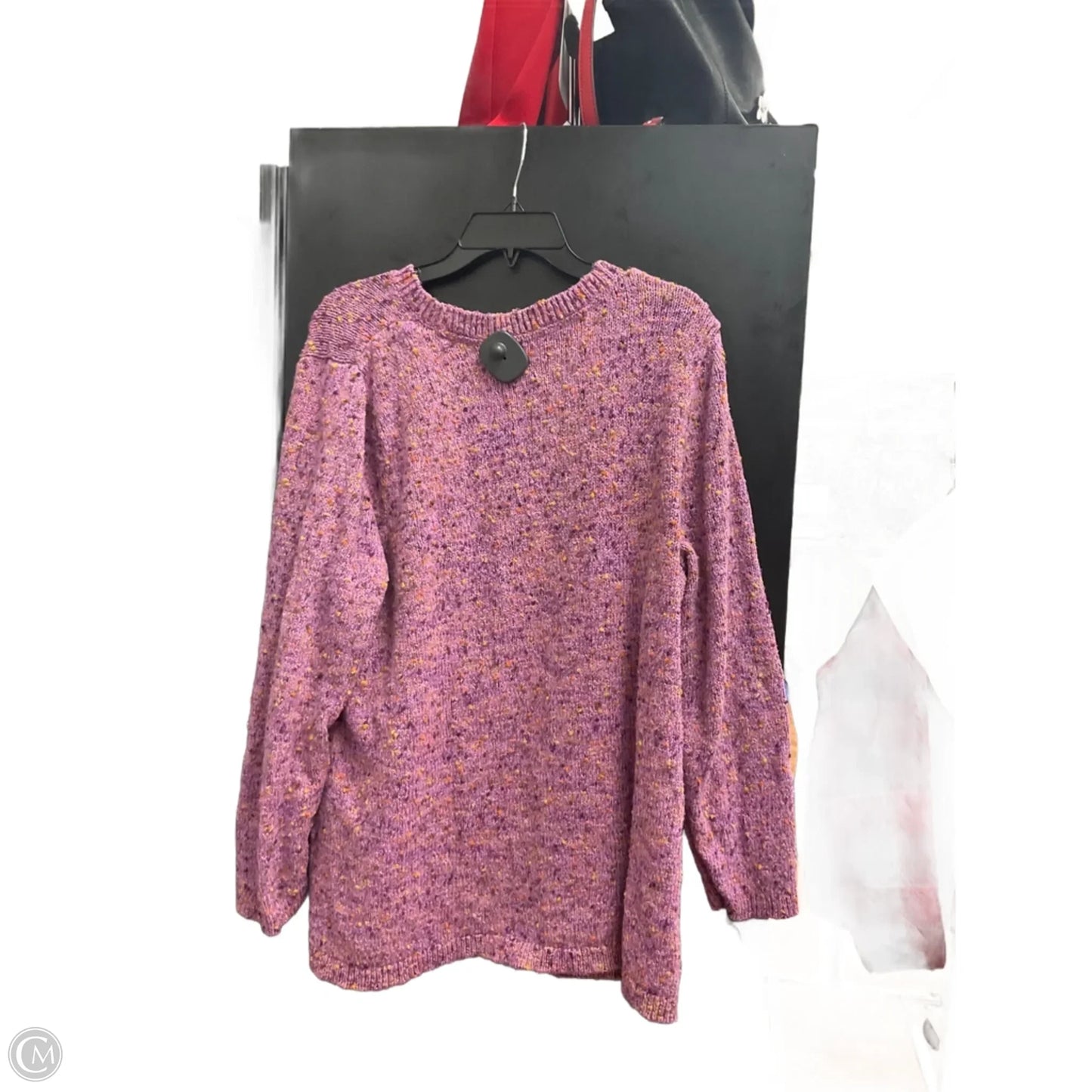 Sweater By J. Jill In Purple, Size: 2x