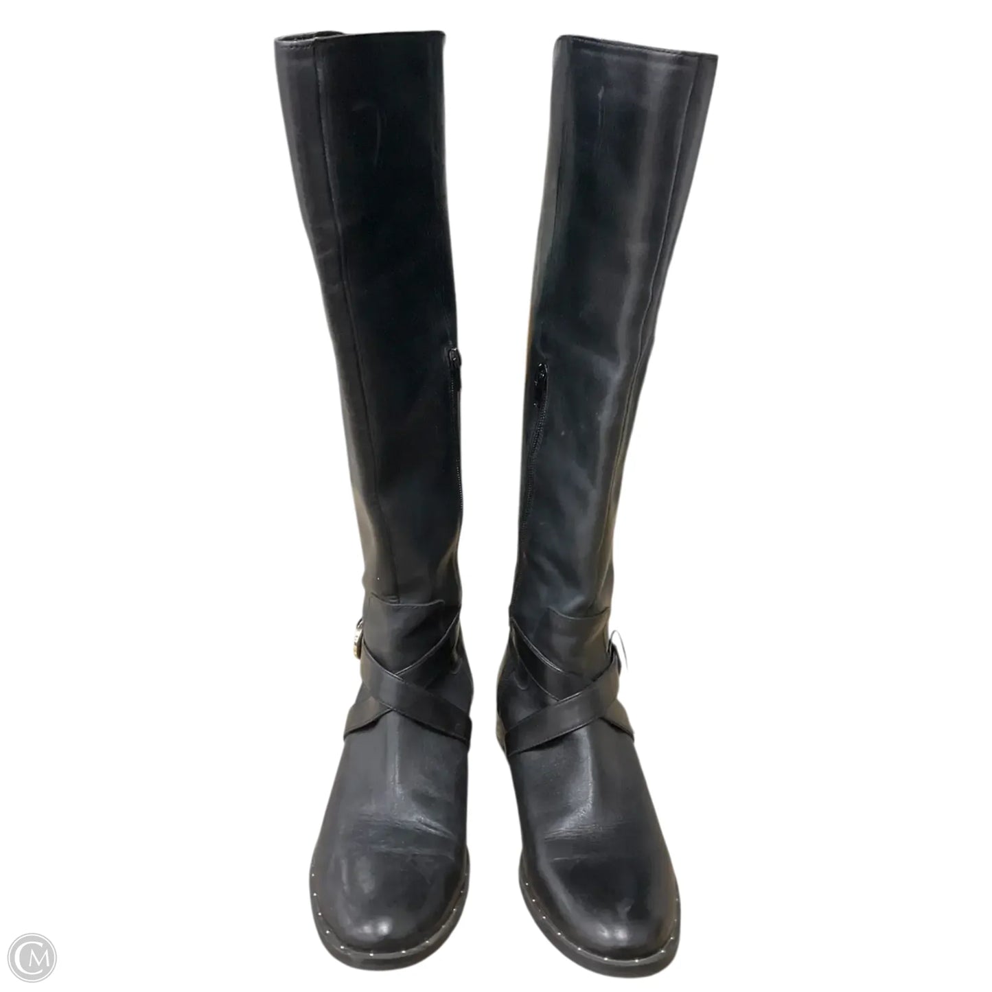 Boots Knee Flats By Inc In Black, Size: 10