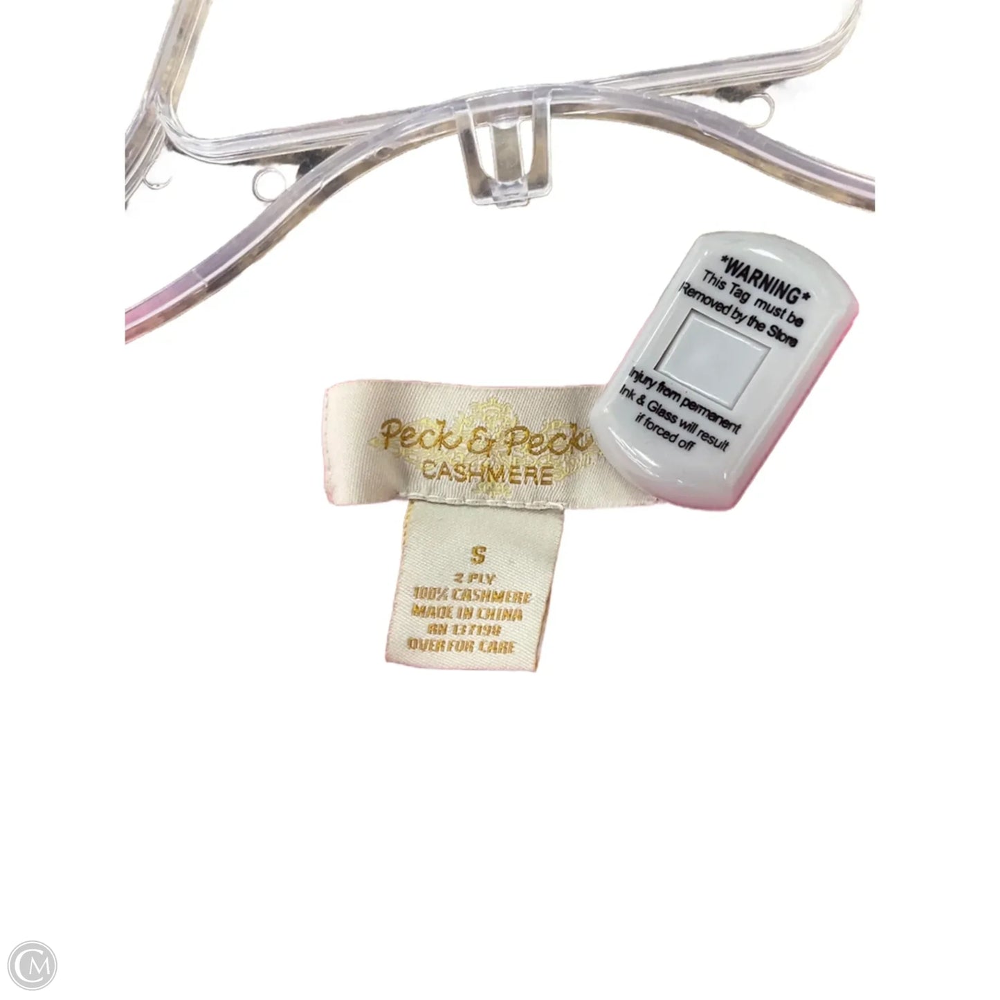 Sweater Cashmere By Peck And Peck In Pink, Size: S