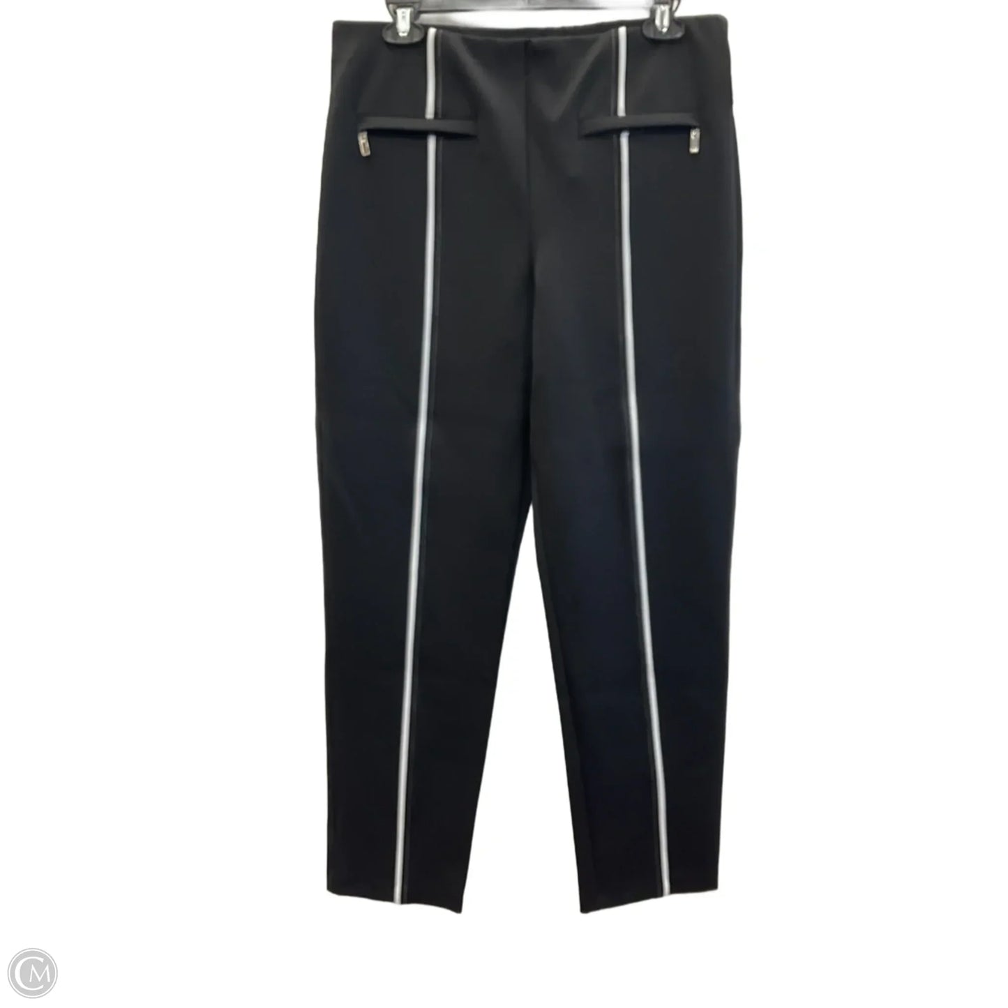 Pants Dress By Joseph Ribkoff In Black & White, Size: 14