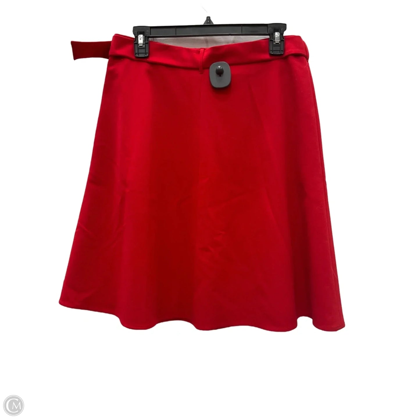 Skirt Midi By Nine West In Red, Size: 6