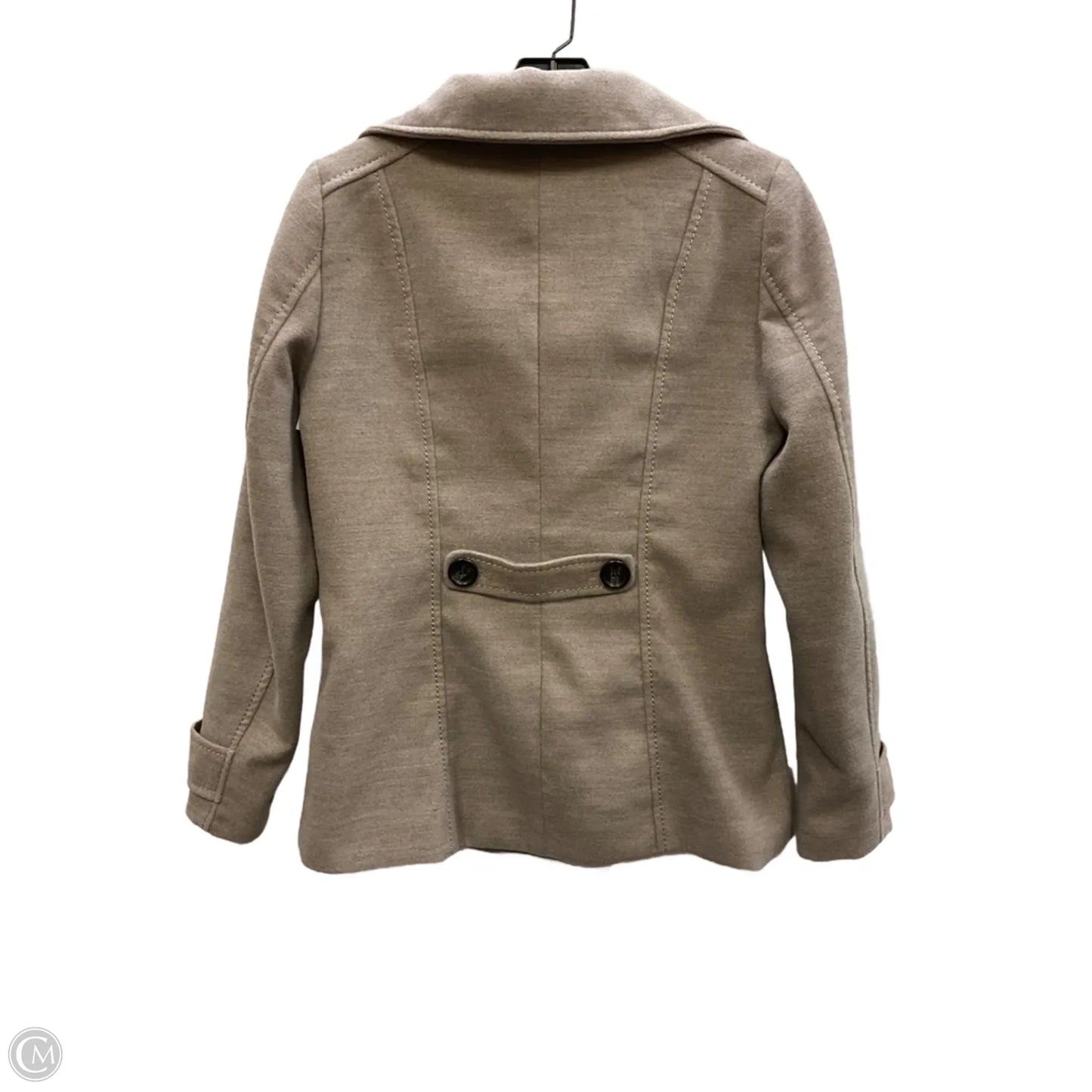 Coat Peacoat By H&m In Brown, Size: 6