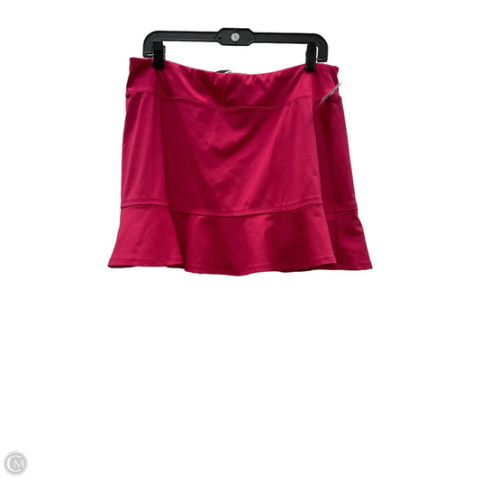 Athletic Skort By Tommy Bahama In Pink, Size: Xl