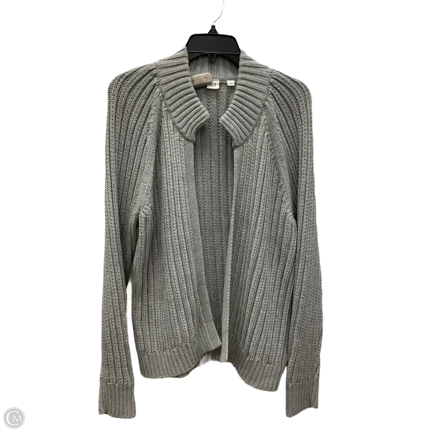 Cardigan By Gap In Grey, Size: L