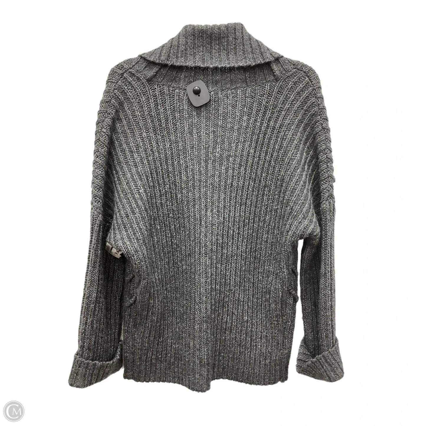 Cardigan By Ann Taylor In Grey, Size: M