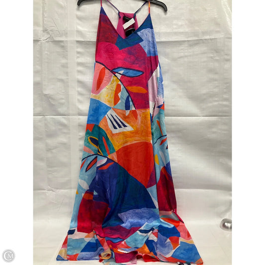 Dress Casual Maxi By T Tahari In Multi-colored, Size: Xl