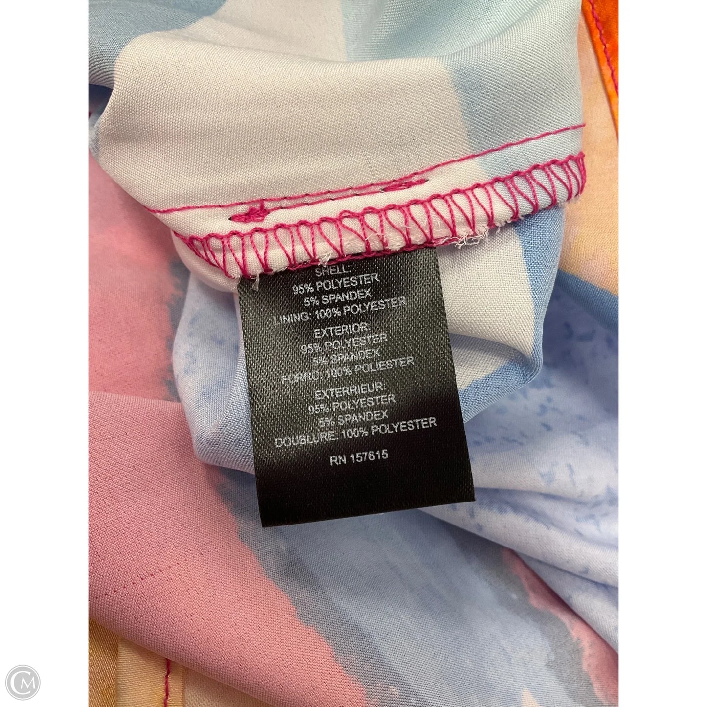 Dress Casual Maxi By T Tahari In Multi-colored, Size: Xl