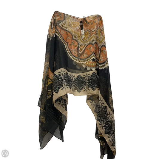 Swimwear Cover-up By Cmf In Black & Brown, Size: Osfm