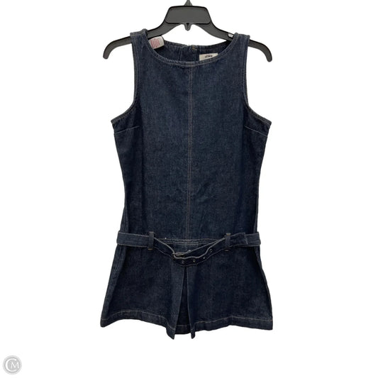 Dress Casual Short By Cotton On In Blue Denim, Size: S