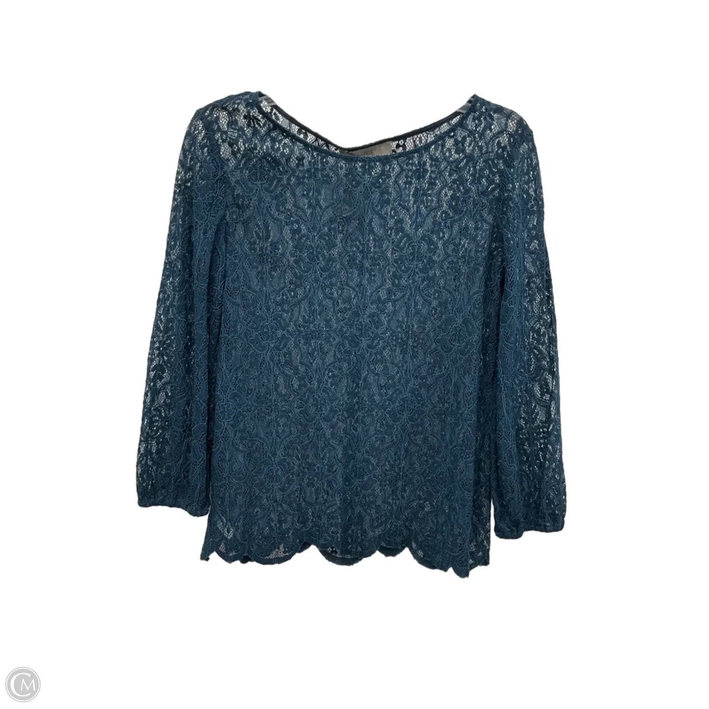 Top Long Sleeve By Loft In Blue, Size: Xs