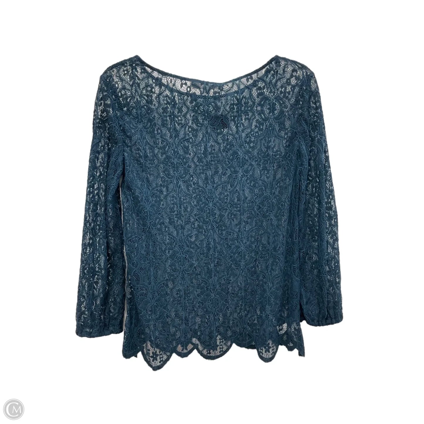 Top Long Sleeve By Loft In Blue, Size: Xs