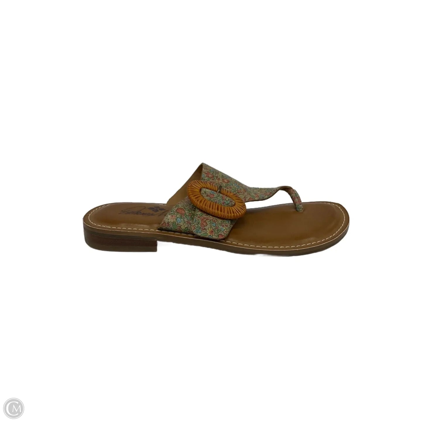 Sandals Designer By Patricia Nash In Floral Print, Size: 7