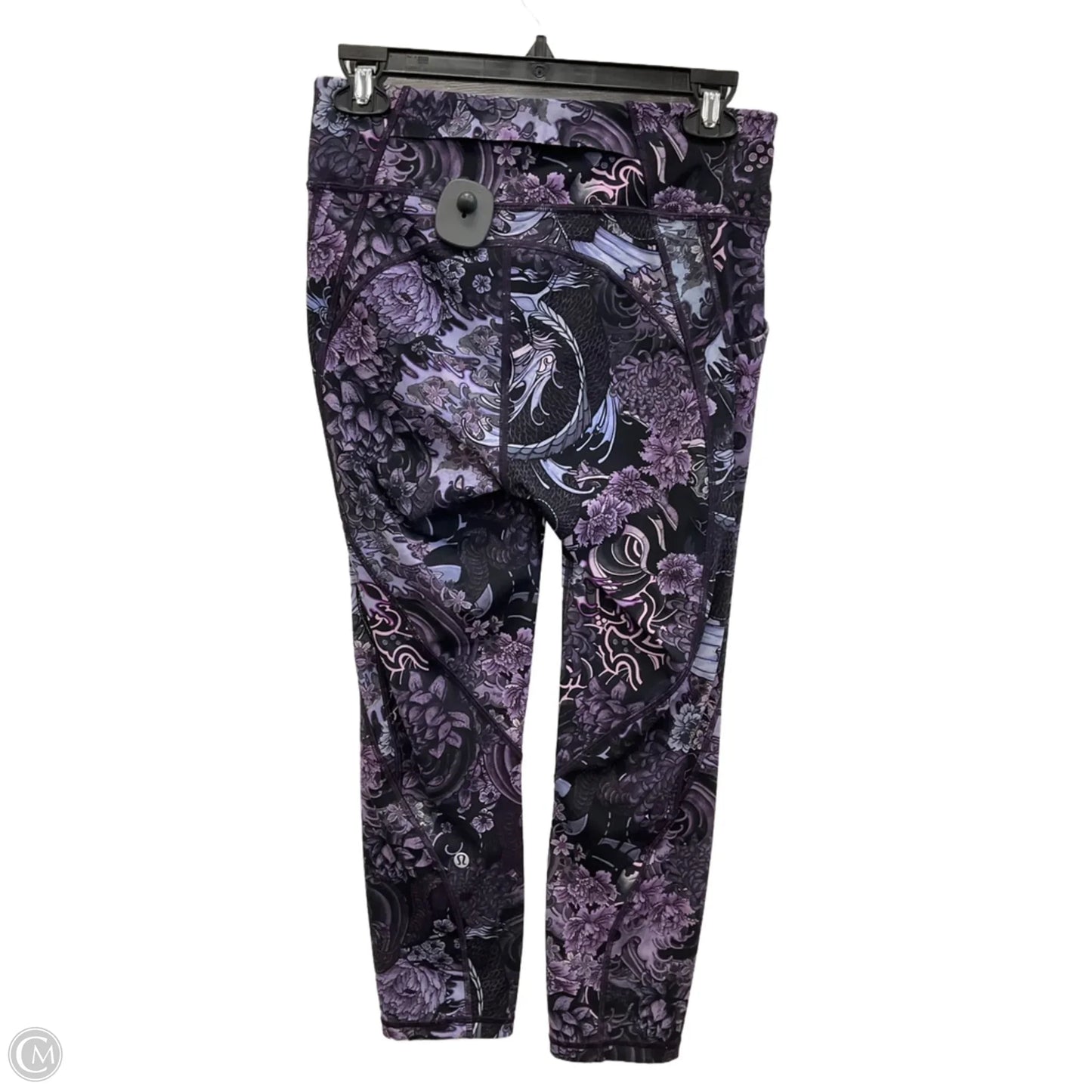Athletic Leggings By Lululemon In Purple, Size: 8