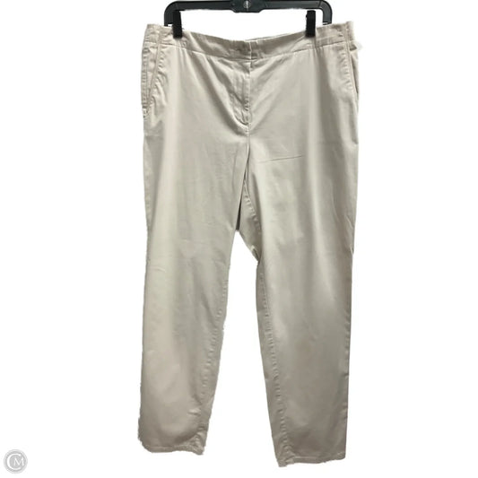 Pants Dress By J. Jill In Cream, Size: 14