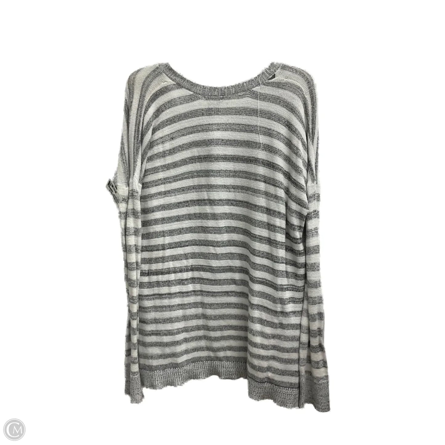 Cardigan By Calvin Klein In Grey, Size: Xl