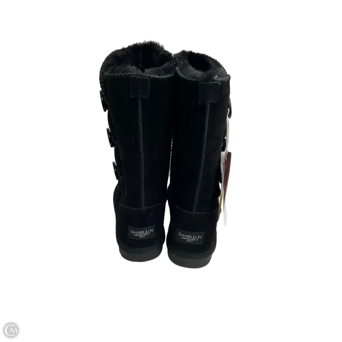 Boots Designer By Ugg In Black, Size: 7