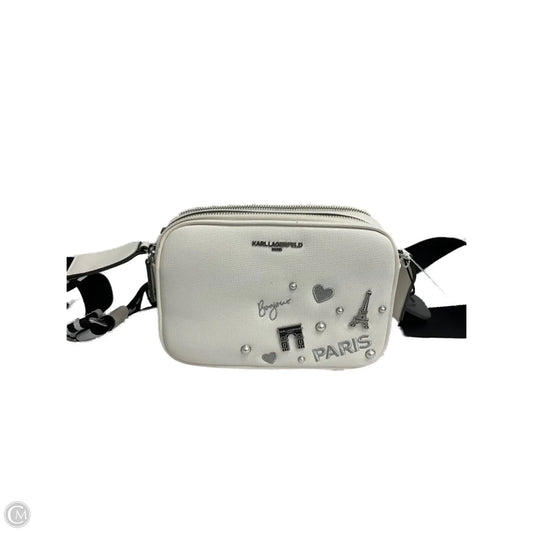Crossbody Designer By Karl Lagerfeld, Size: Small